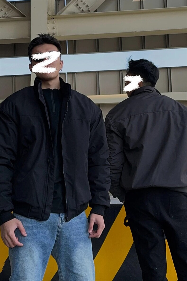 网图慎用现货10w件教练夹克立领外套J5296特P35J5296加棉特P35,男装夹克,电商A001-1