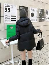 简单大方羽绒服，超市连锁下单?，女装羽绒服，友一有二