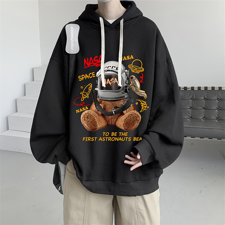 连帽卫衣男大码运动服帽衫外套WY2281-P35 加绒款-P40图片