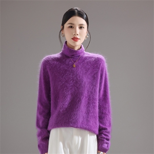 2025新款时尚舒适百搭堆堆领女士图片