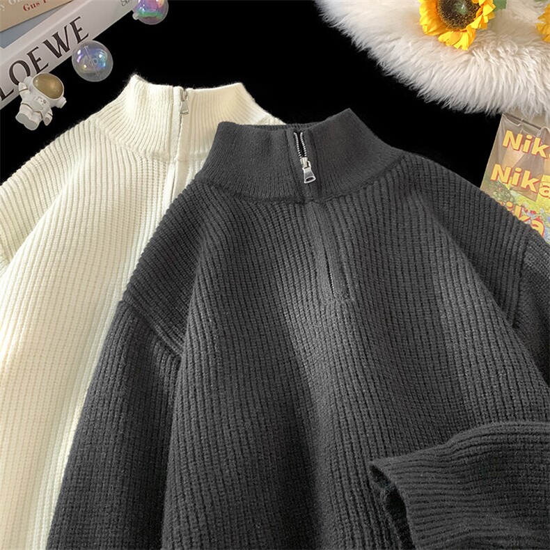 男士针织半拉链针织毛衣A367MK05M特p45,男装针织衫/毛衣,电商A367