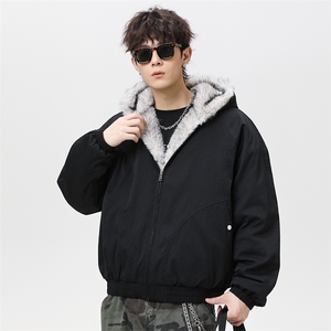 潮流宽松棉衣高街潮牌休闲棉服A161-9980-P95图片