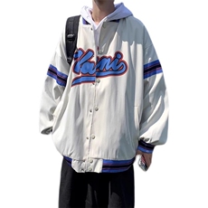 2025棒球服外套男春季美式夹克ins潮牌休闲运动高街衣服JK08842，男装夹克，星座516A