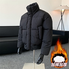现货立领棉衣男士美式加厚外套潮牌工装棉服M0817-P83，男装棉衣，星座308B-2
