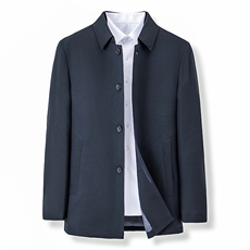 CXY215钱塘2020-2中年男士商务休闲冬季厚款百搭薄款羽绒服P160，男装羽绒服，钱塘207-2