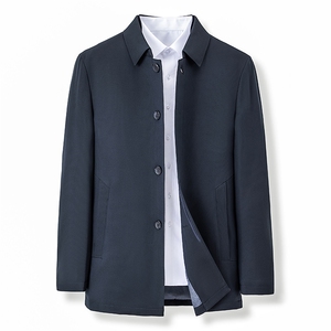 CXY215钱塘2020-2中年男士商务休闲冬季厚款百搭薄款羽绒服P160图片
