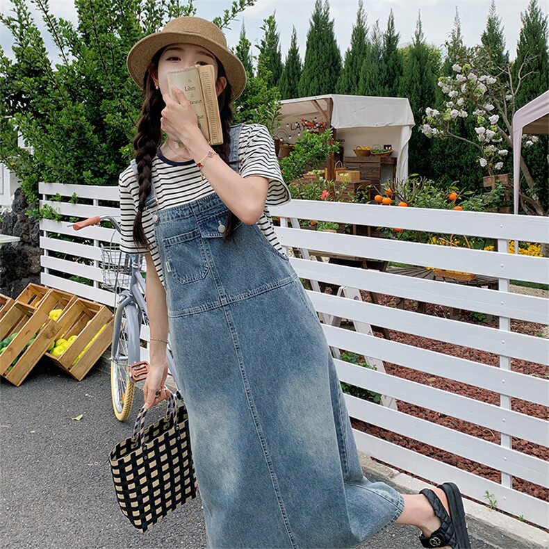 现货牛仔背带裙套装212-1805-单背带裙P105-K155套装P135-K190,女装套装/套裙,浙宝285（原212）