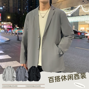 春季新款商务风西装外套男休闲西服男士西服JK02629-P83图片