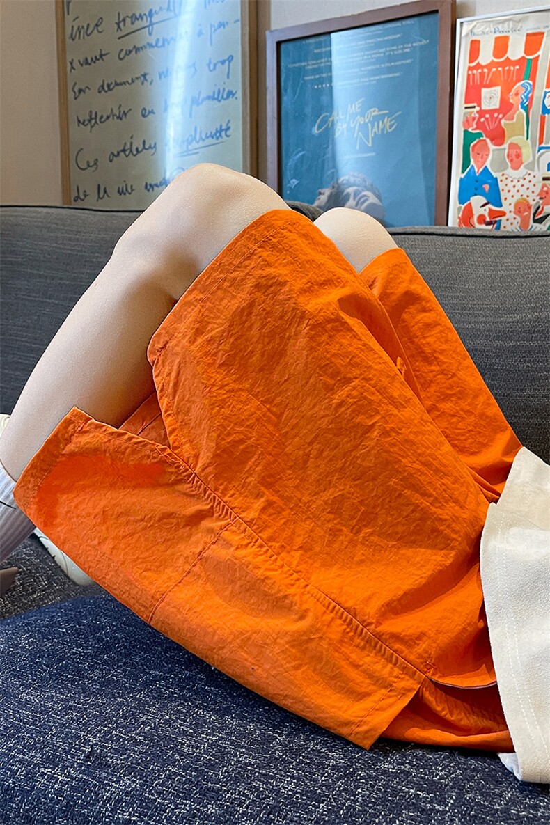 8XL-M特大码短裤男多巴胺冰丝裤户外速干五分裤工装裤DK1524P25,男装休闲裤,电商D206-1
