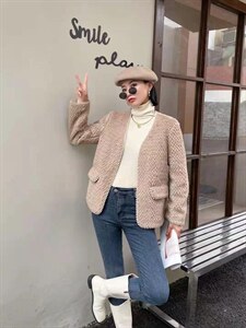 冬装皮毛一体图片