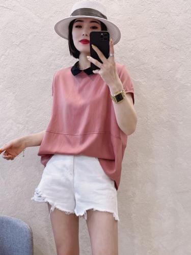 【现货】夏装新款拼接小衫,女装,瑞丽E人