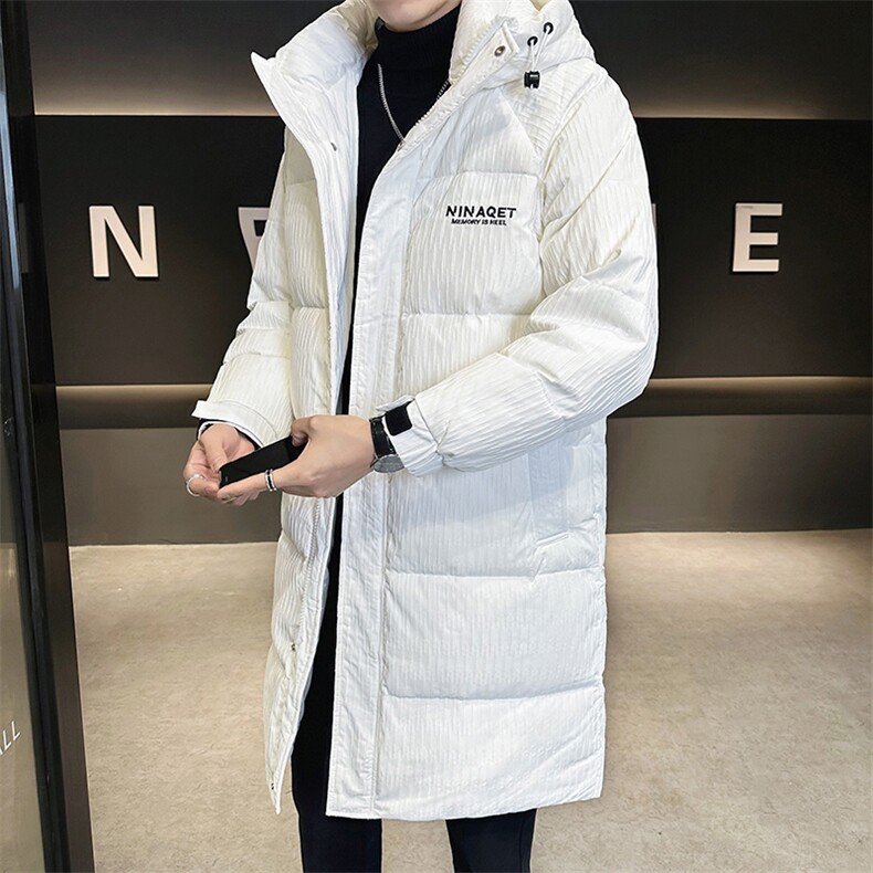 长款羽绒服男2024新款冬季加厚连帽休闲外套A313-9905-P260,男装羽绒服,电商A313