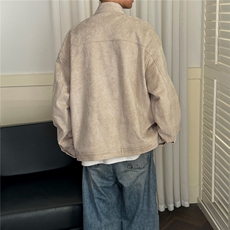 新款现货潮牌男士立领夹克外套男日系痞帅A351-AJ2640-P125控199，男装夹克，电商A351
