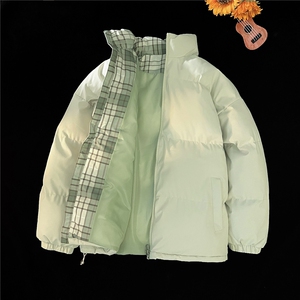 抖音得物美式潮流高品质格子三防加厚羽绒棉衣外套棉服MY5555-P68图片
