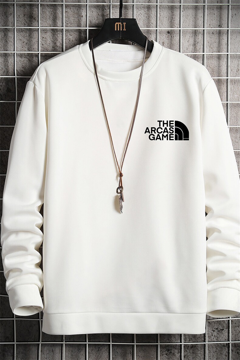 T4232-P25加绒P35简约帅气百搭长袖t恤男大码胖子卫衣网格,男装卫衣,电商A040A