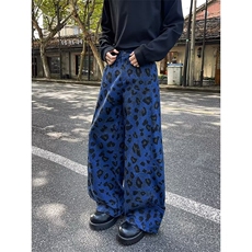 牛仔裤百搭气质日系流行原宿潮流新款简约时尚XA724-P53，男装牛仔裤，星座208-5