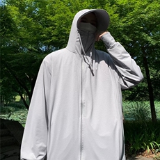 夏季防晒衣男2023新款防紫外线薄款透气防晒服户外钓鱼外套P38，男装夹克，星座1116-2