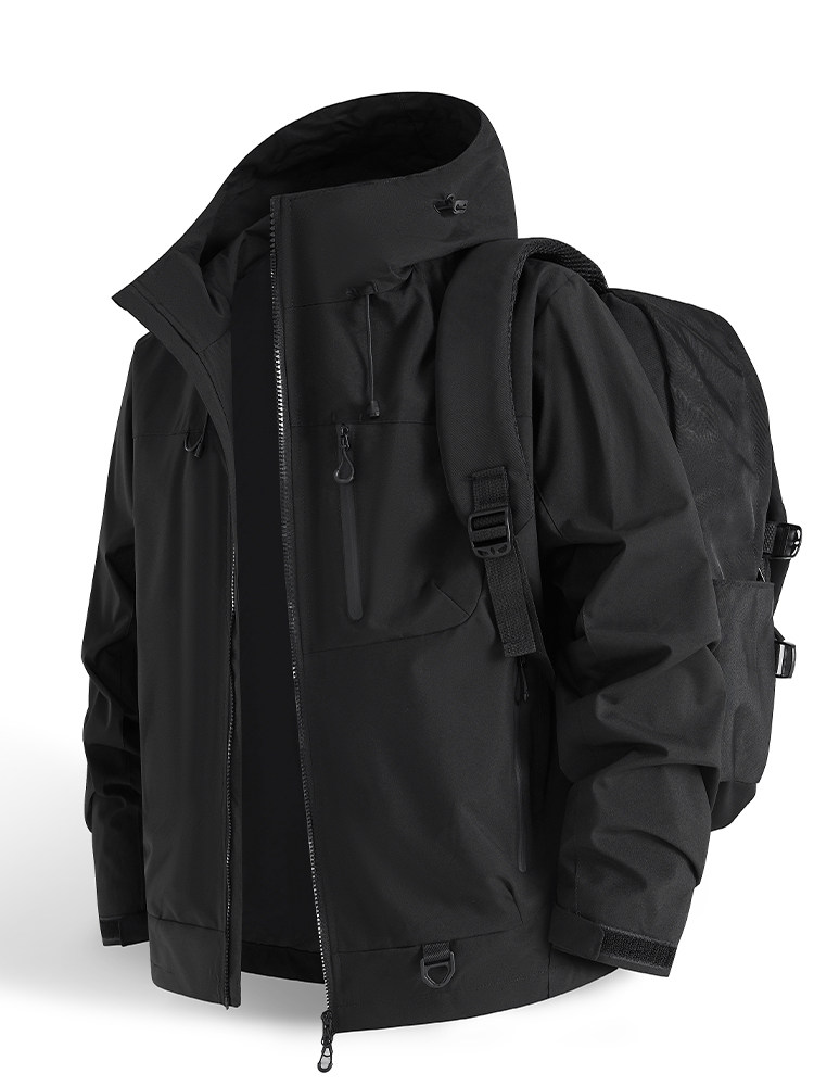 冲锋衣2025新款春秋季户外防风防水登山服外套女A436-25015-P52,男装夹克,电商A436