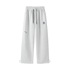 2026年春季新款现货潮牌休闲裤白底平铺图C323-1-K6627-TP45，男装休闲裤，电商C323-1