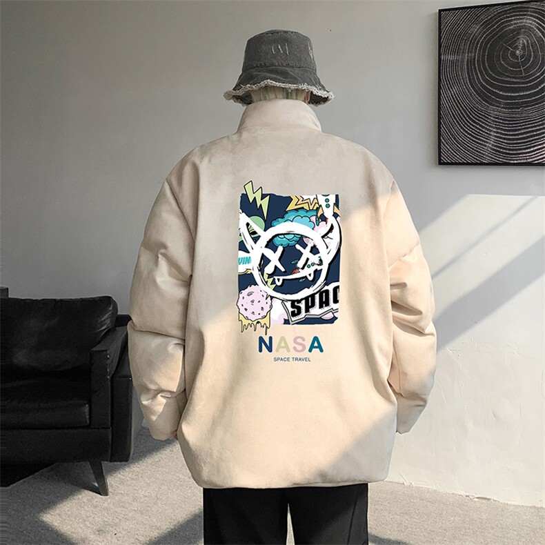 麂皮绒棉衣男大码立领棉袄子男羽绒棉服JM87275-P110,男装棉衣,电商A040