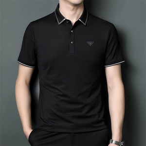 SQY9813男式2023年夏季新款T恤男短袖商务时尚休闲POLO衫男装P55图片