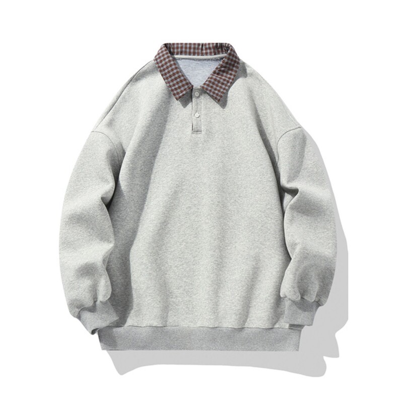 重磅400克翻领拼色翻领卫衣男秋冬季宽松上衣外套P60X98，女装短外套，星座803