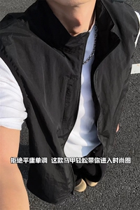 新款防水男女户外登山大码机能风运动背心马甲MJ5273-特P45控88图片