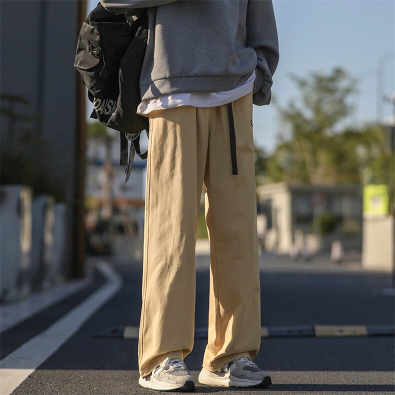 纯棉休闲长裤宽松舒适百搭休闲长裤K661-特批-40,男装休闲裤,星座718-1