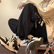 男春季新款港风休闲裤工装裤SG03P43，男装休闲裤，星座1116-2