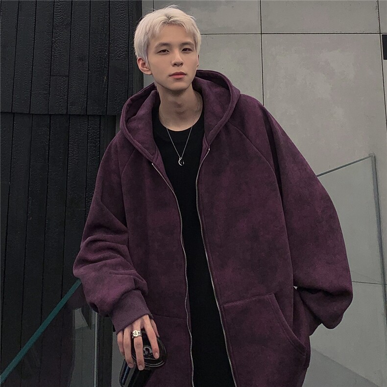 2024重工扎染渐变做旧拉链卫衣美式男女开始宽松连帽外套JK91-P78,男装卫衣,电商C307