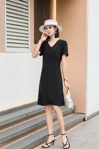 阳离子醋酸连衣裙，女装连衣裙，雪飞诗