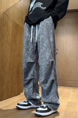 现货秋冬季灯芯绒休闲裤工艺款D329-QM625-P55-控78，男装休闲裤，电商D329