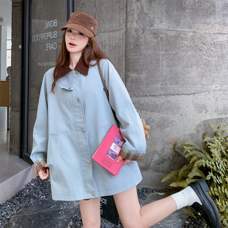 【新款】2025美式小个子工装风外套2C372-867-P155控228,女装短外套,2C372
