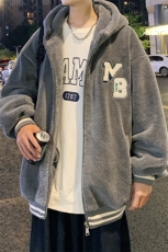 冬装青少年加绒加厚棉衣羊羔绒百搭外套男女同款917-P110控价158，男装棉衣，电商A441-1