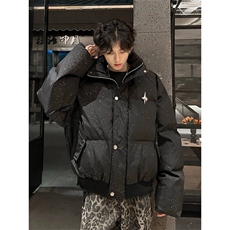 1506-1/MD8381/P79大红色羽绒棉服时尚加厚大码过年棉衣男女款，男装棉衣，星座1506-1