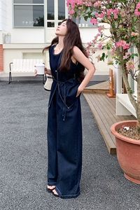 【夏装新款】牛仔套装两件套2C092-9311A-P150-K208图片