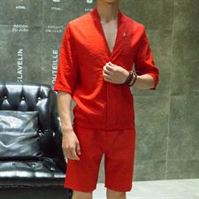 夏季休闲运动套装夜场服务生工作服两件套钱塘6005-366-特，男装套装，星座1112-5（原712-5）