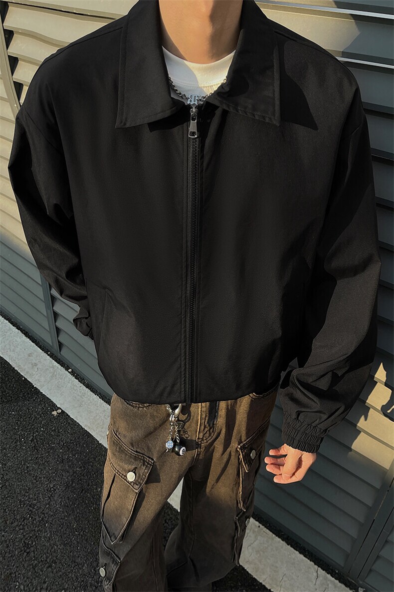 黑墙春装美式飞行服夹克短款外套男装春季拉链衫上衣S379特58,男装夹克,电商A233-1