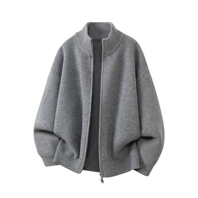 现货春秋季拉链开衫毛衣针织衫XZ608-HM246-特P46，男装针织衫/毛衣，星座608(原A046)