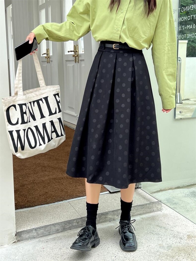 秋季印花百褶裙，其它，昕叶良品