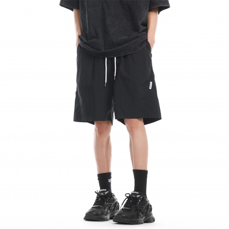 夏季新款透气孔拼接短裤大码M~4XLXZ604-DK216-特P25控48,男装牛仔裤,星座604