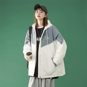 1港风棉衣情侣大码M-5XL潮牌棉袄工装棉服装7786特P60严控98图片