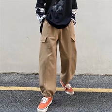 男青春流行直筒运动裤潮休闲长裤纯棉厚斜纹K7052P34，男装休闲裤，星座1116-2