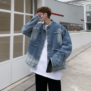 牛仔外套男春秋韩版潮流潮牌夹克男JK02073-P58图片