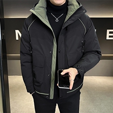 标50绒冲锋衣男士羽绒服冬季2025新款防水A313-88621-P235控298，男装夹克，电商A313