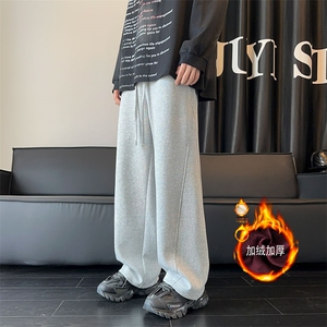 青少年弯刀裤运动加绒休闲卫裤CK47  S-2XL  特P38  加绒特P45图片