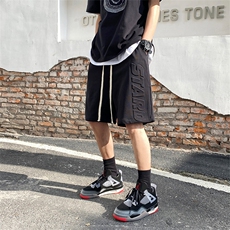 2025夏潮ins休闲卫裤男时尚五分短裤A061-DK356-P35控45，男装牛仔裤，电商A061-1