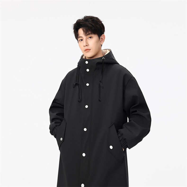 4万件长年大货冲锋风衣男中长款大衣男F175款P105无影墙D，男装风衣，星座401