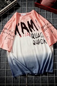 2021夏季新款短袖t恤男宽松T恤男装衣服日系网格A313-5358-P45图片