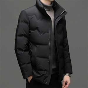DF22621钱塘2020-2冬季厚款商务休闲简约百搭中年男士羽绒服P290图片